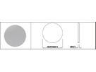 Scheibe ohne Loch roh 21 x 2 mm 1.4301 - INOXTECH-Handlauf-/Geländer-System