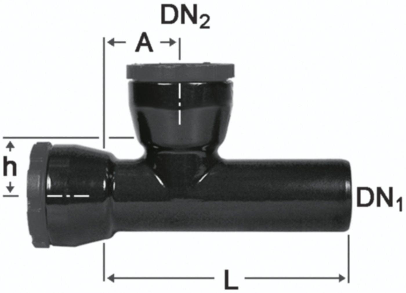 T-Stücke vonRoll hydro Fig. 2350 (B)