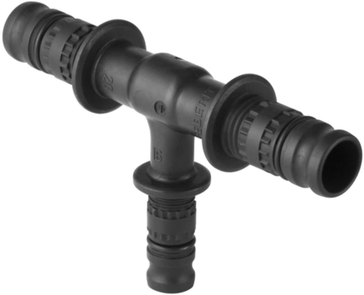 T-Stück red. 20-26-20mm 623.318.00.5 - Geberit-Mepla-Formstücke