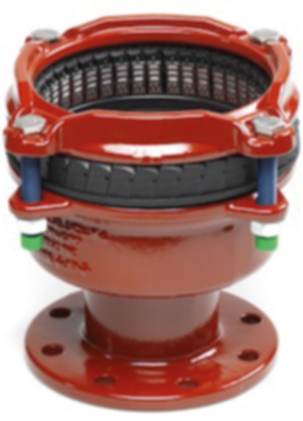 E-Stück reduziert, Typ 3157 DN 150/100 Spannbereich 154-192mm 709 455 236 - GF Waga-Multi/Joint