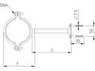 Befestigungsset Vert./Sammler GEROtherm 155 - 160 mm (Save 125) 06.7831 - Haka-Erdwärmetechnik