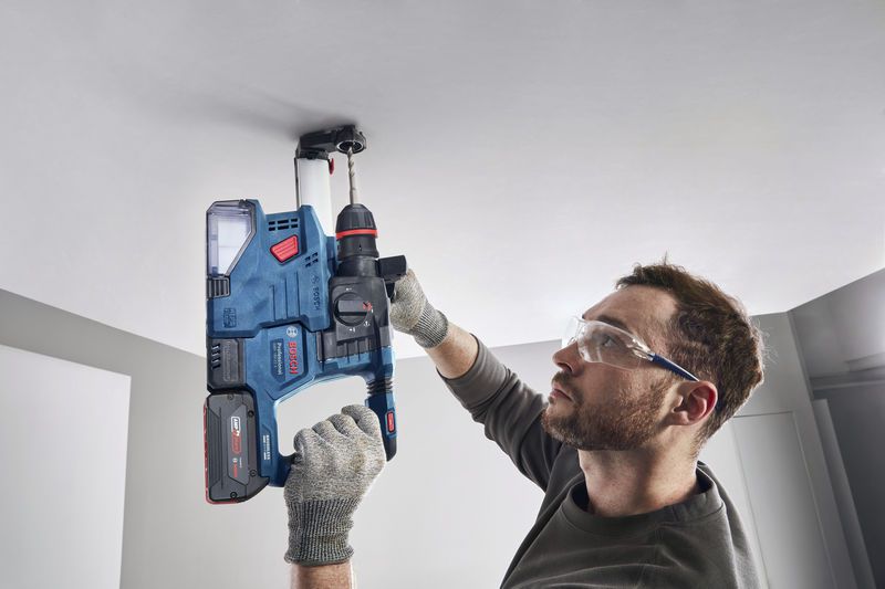 Akku-Bohrhammer GBH 18V-22 X ONECHUCK, KickBack Control, 2.0J, in L-BOXX - Bosch Elektrowerkzeuge