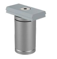 Solarline Klippkonsole gerade für Rohr 40x40x2 , L= 60mm - Inoxtech Solarline