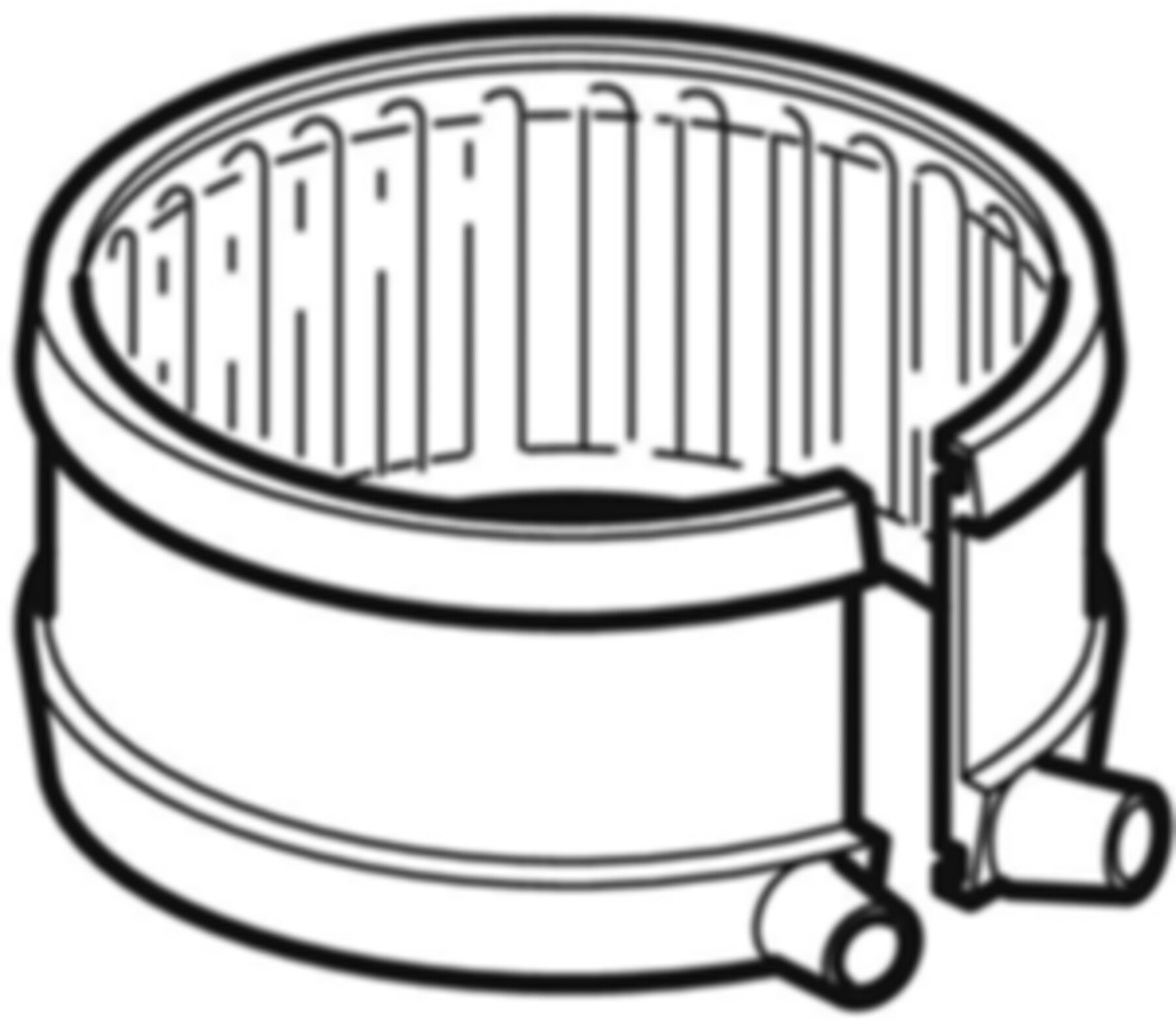 Elektroschweissband 75mm 365.776.16.1 zur Fixpunktbefestigung - Geberit-Dachentwässerung