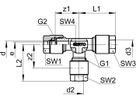 T-Verschraubung Red. SO 03021 10-10- 8 - Serto-Programm M/G
