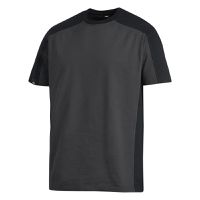 FHB MARC T-Shirt zweifarbig anthrazit-schwarz Gr. 2XL - Textilien
