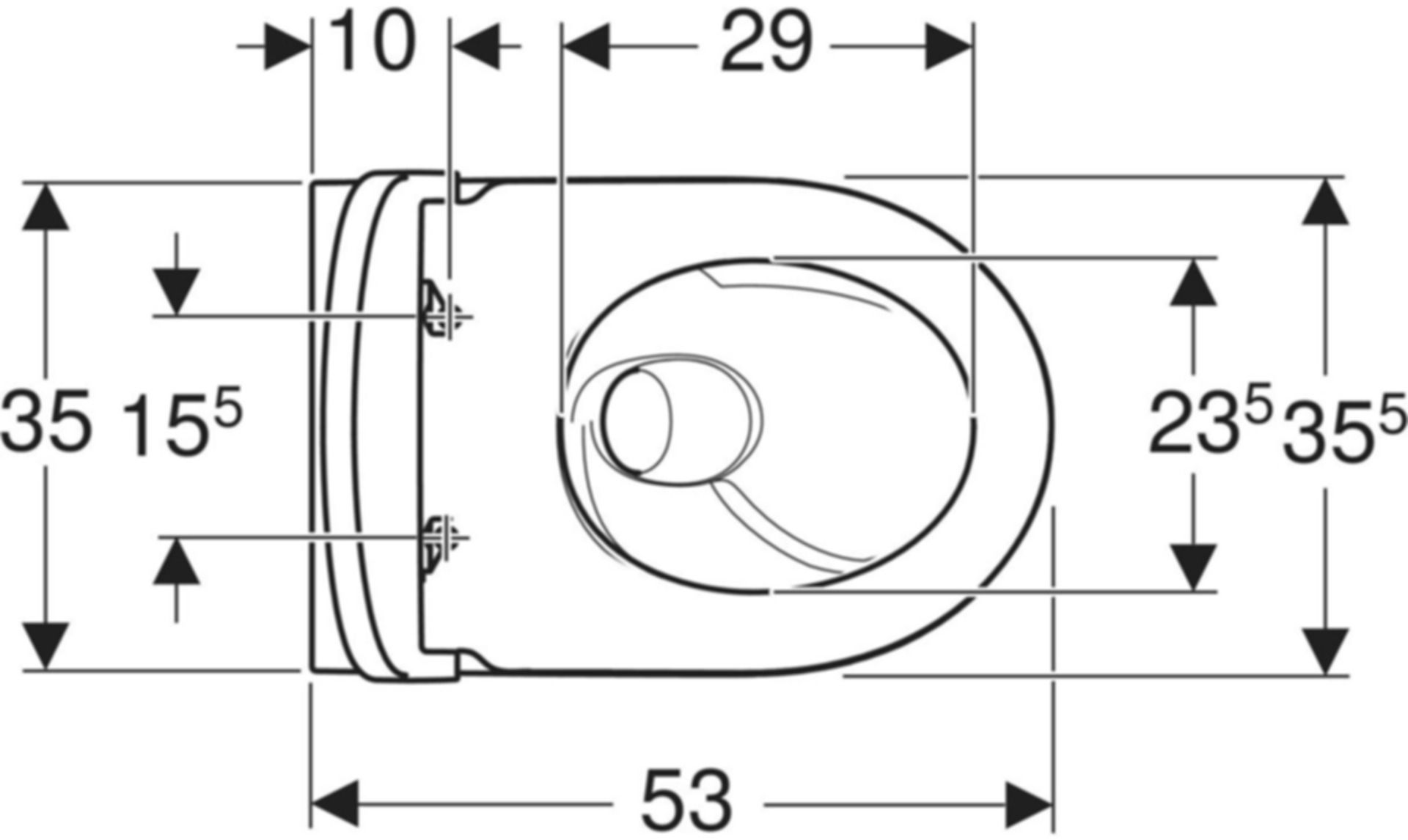 iCon Set Wand-WC Tiefspüler TurboFlush mit Installationszubehör 504.079.00.1 - Geberit Grossisten Shop-Sortiment