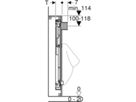 Urinal-Element Universal, Typ 112/130 461.624.00.1 - Geberit-GIS