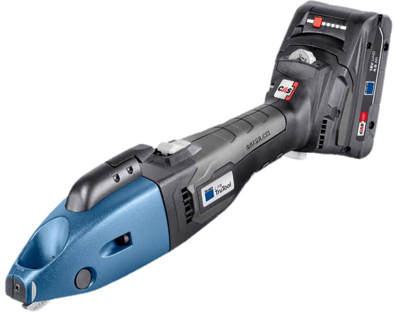 TRUMPF TruTool Akku-Schlitzschere C 250 Set mit Spanabtrenner, 2x 18V Akku 4Ah, Ladegerät, Box - Trumpf Elektrowerkzeuge
