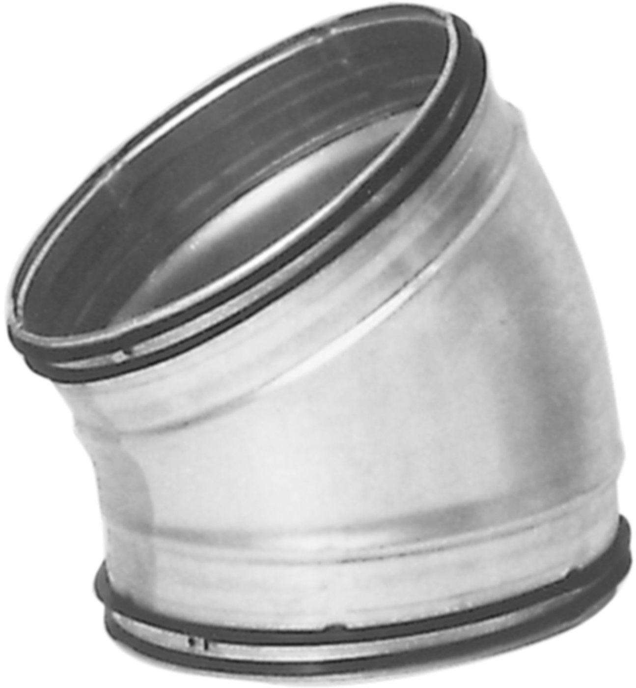 Bogen gepresst 30° 180mm BU-V - Spiralfalzrohre und Zubehör System Safe
