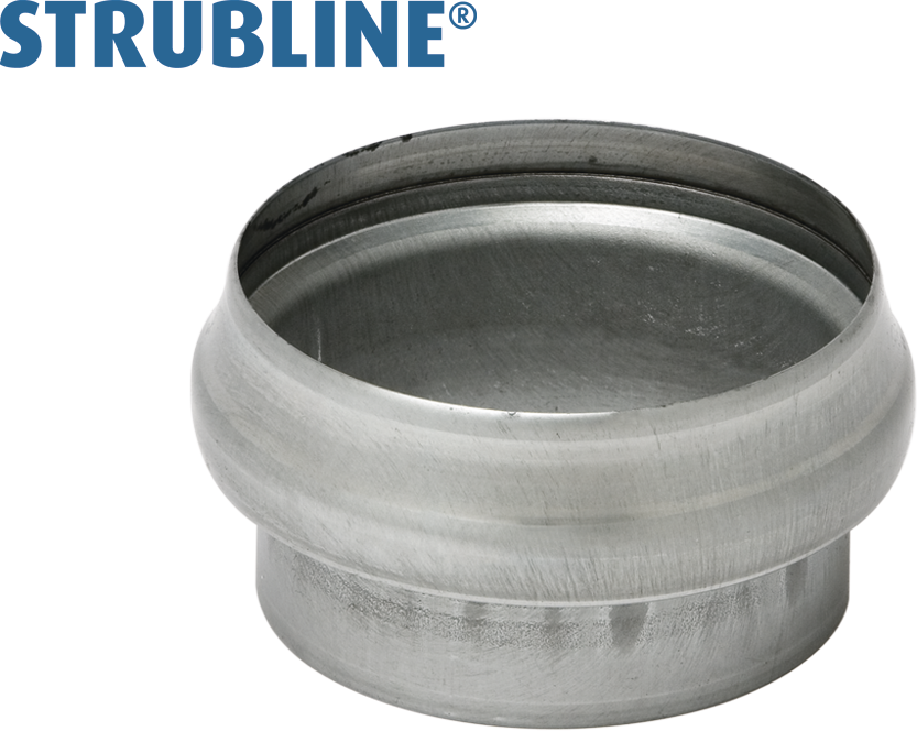 Übergangsstücke 75/ 85 mm 257 "Strubline" - Zink Spenglereihalbfabrikate