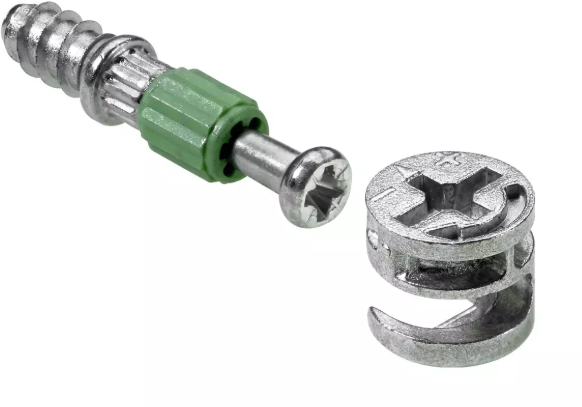 Hettich Verbindungsbeschlägeset Rastex 12 verzinkt, 20mm, à 4 Stk - Diverse Möbelbeschläge und Zubehör