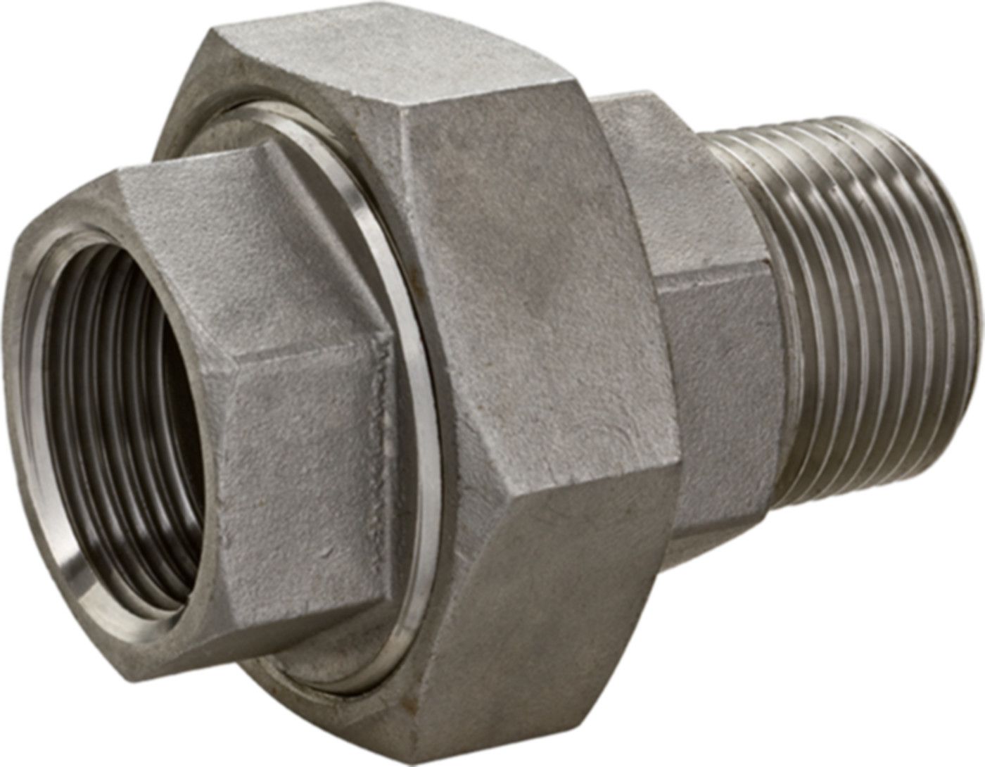 Inox-Verschraubung IG/AG 1/2" 1331 - Rostfreie Gewindefittings