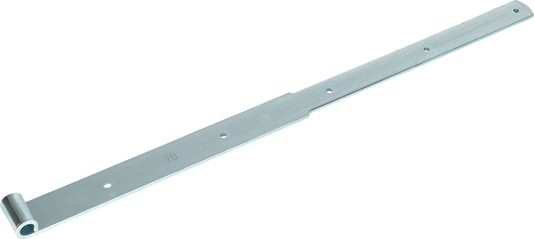 SANER Klobenband, links/rechts ø12mm, L=700mm, verzinkt - Türscharniere, Türbänder