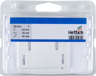 Hettich Reparaturblech für Topscharniere Für Grundplatte - Diverse Möbelbeschläge und Zubehör