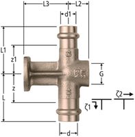 T-Stücke NUSSBAUM Optipress-Aquaplus
