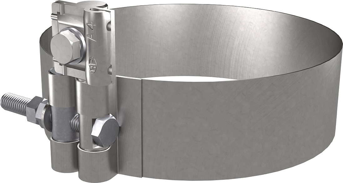 Rohr-Kontaktbride G 125 / 5" Inox AF 260.006.078 / RE 36 - AF Blitzschutz-Erdungszubehör