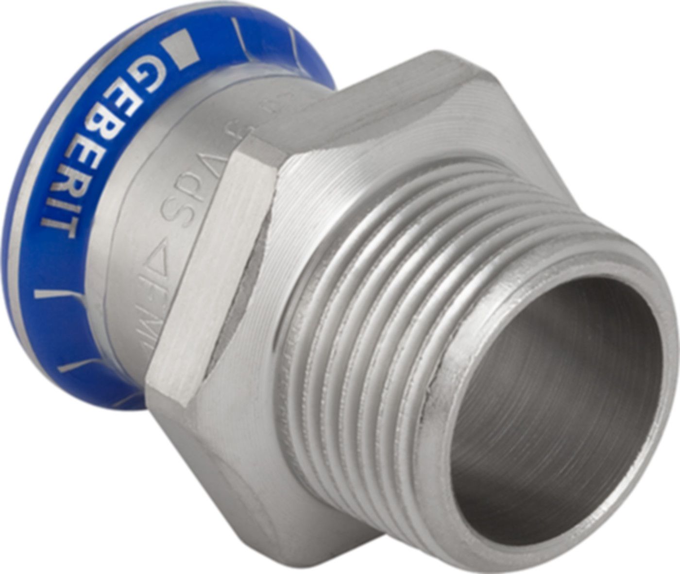 Übergang mit AG 76.1 x 21/2" 31713 - Mapress-Sanitär-Supersize-Formstücke