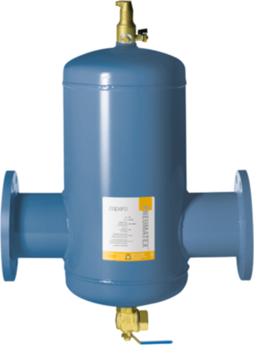 Abscheider f/M+S Zeparo Omni ZIO 80 F 788 2080 DN 80 - Pneumatex Luft- / Schlammabsch. Stahl