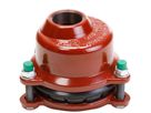 Endkappe mit 2" IG, Typ 3207 DN 400 Spannbereich 392-433mm 709 385 258 - GF Waga-Multi/Joint