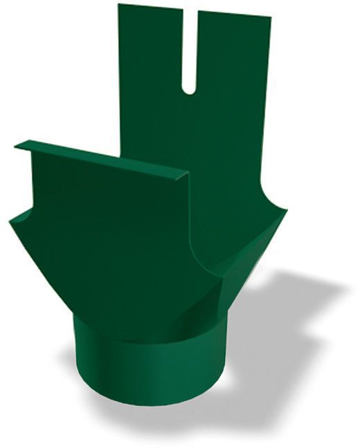 PREFA Kastenrinnenkessel 333/100 mm Moosgrün 548019 - PREFA Dachentwässerungssysteme