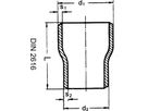 Reduktion konzentr. DIN 219.1 x 139.7 mm - Schweiss- T, Reduktionen, Sattelstücke