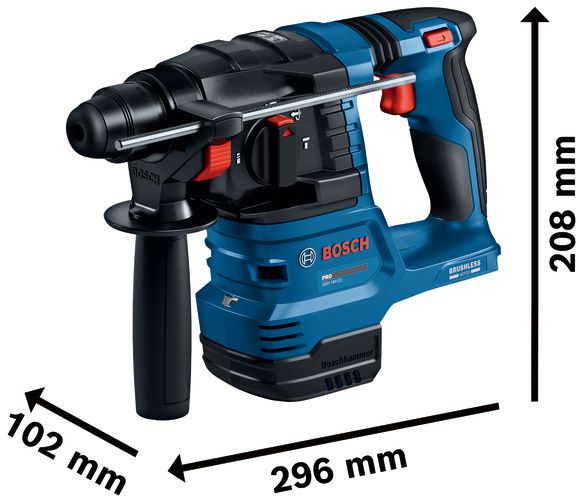 Akku-Bohrhammer mit SDS Plus GBH 18V-22 Set inkl. Staubabsaugung GDE 18V, 18V, in L-BOXX 238 - Bosch Elektrowerkzeuge
