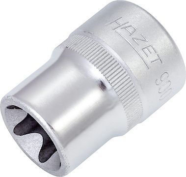 HAZET 4kt.-Steckschlüssel-Einsatz 900-E20 , 1/2", L: 38mm, Ø23.5/27mm - Steck- und Drehmomentschlüssel