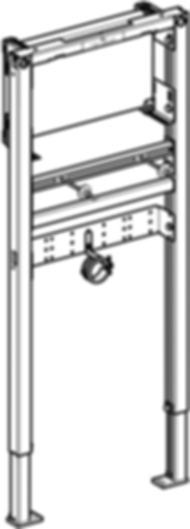 Waschtisch-Element für UP-Wandarmatur 111.802.00.2 Typ 130,Brandschutz El90 - Geberit-Duofix