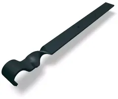 PREFA Überbügel für Aluminiumdachrinne 250-400 mm P.10 Anthrazit - PREFA Dachentwässerungssysteme