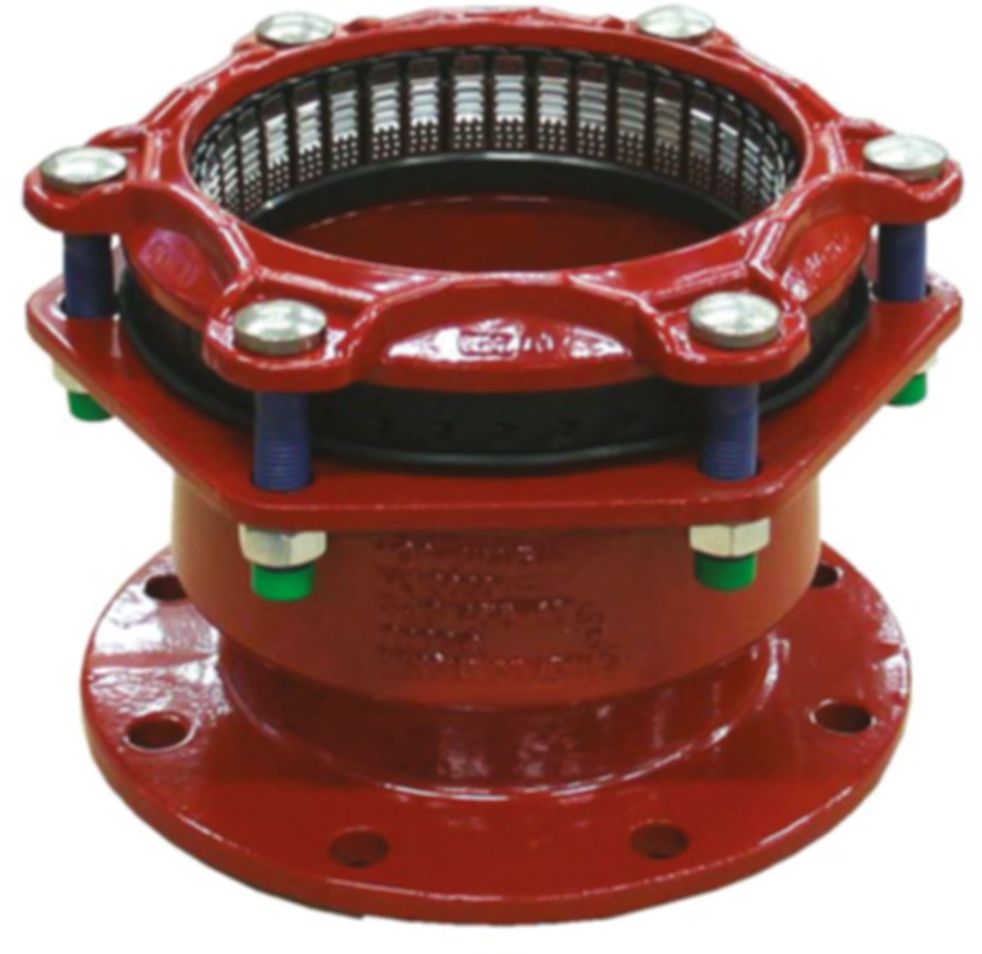 E-Stück reduziert, Typ 3157 DN 150/100 Spannbereich 154-192mm 709 455 236 - GF Waga-Multi/Joint
