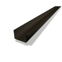 PREFA Kastenrinne à 6 M 333 mm P.10 Nussbraun - PREFA Dachentwässerungssysteme