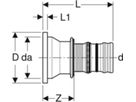 Vorpressbund 75 mm 608.520.00.5 - Geberit-Mepla-Formstücke