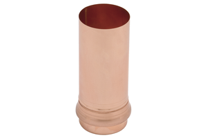 Schiebestücke 25 cm 75/ 92 mm 270 "Strubline" - Kupfer Spenglereihalbfabrikate