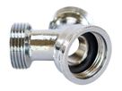 TEGUFIX Y-Verteiler, verchromt G 3/4", 1xIG, 2xAG, 55105.011 - Tegum Armaturen