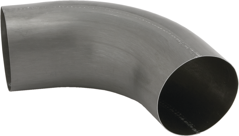 Ablaufrohrbogen gef. 70° 100 mm 210 - Zink vorbew. Spenglereihalbfabrikate