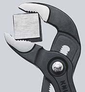 KNIPEX Wasserpumpenzange "Cobra" 8701, L= 150 mm, -32 mm, PVC-Griffhülle - Zangen, Schneiden