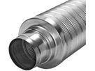 Telefonie-Schalldämpfer TSD 30 200/257 m/Glasfaserisolierung 30 mm, Länge 1 m - Flexible Lüftungsschläuche