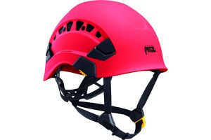 Schutzhelm PETZL VERTEX VENT, 53-63cm Rot, DUAL-Kinnband, Centerfit, Flip&Fit, 490gr. - Arbeitsschutz
