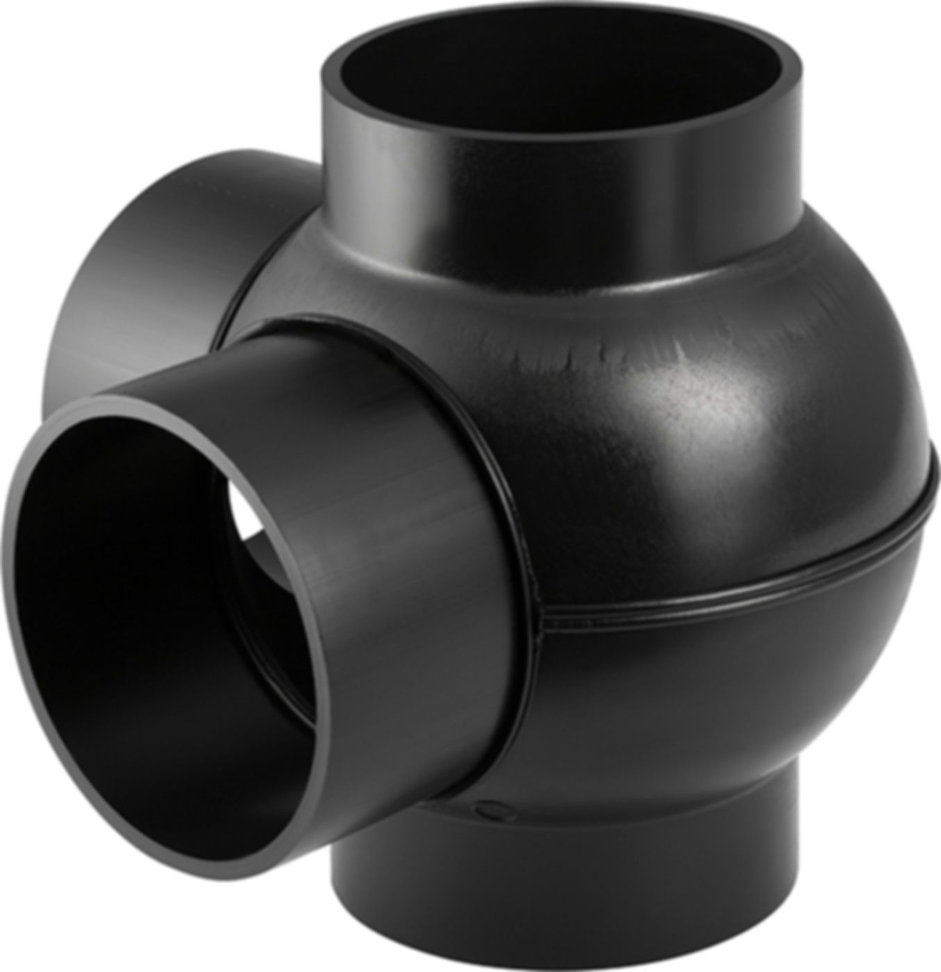 Eckabzweig 90° 367.320.16.1 d 110/ 63mm - Geberit-PE-Formstücke