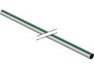 Systemrohr Edelstahl 1.4521, Stange à 6m 15 x 1.0mm mit grünem Streifen 39042 - Mapress-Sanitär-Presssystem-Rohre 1.4521