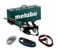 Rohrbandschleifer RBE 9-60 SET 900 W, Umschlingungswinkel 190°, Rohr max. Ø 60mm - Metabo Elektrowerkzeuge