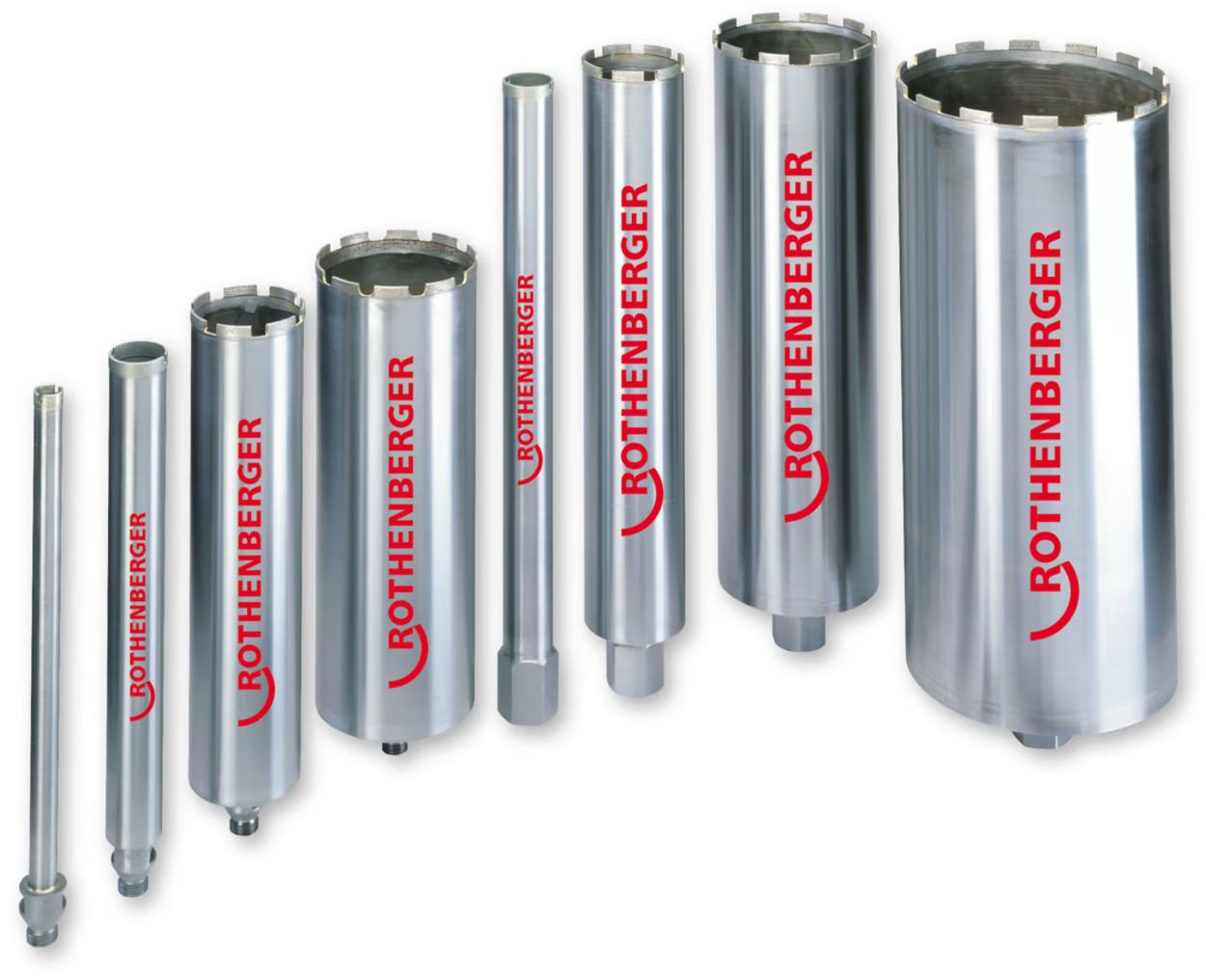ROTHENBERGER Diamant-Nassbohrkronen High Speed Plus FF44810, Ø 10mm, 1/2" - Sanitärwerkzeuge