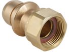 Verteiler-Steckübergang 653.472.00.1 28mm- 1" mit Überwurfmutter - Geberit-Push Fit-Formstücke