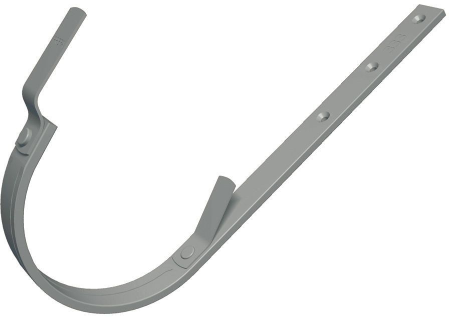 PREFA Rinnenhaken für Kastenrinne 333 mm Zinkgrau 525018 - PREFA Dachentwässerungssysteme