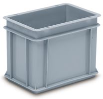 Rako-Behälter, mit Griffleiste, grau 300x200x220 mm 9 Lt - Utz Behälter