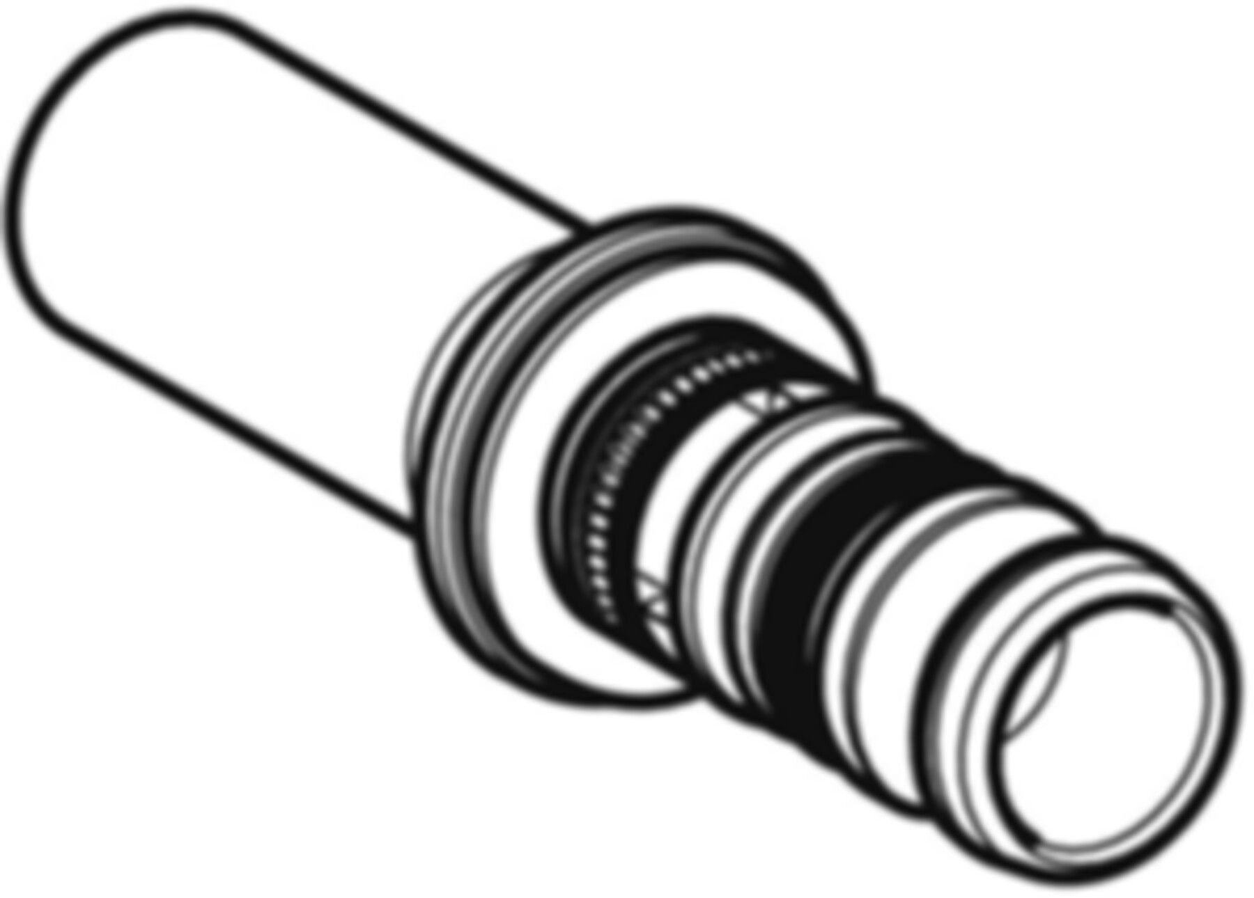 Übergang 16mm-15mm 601.508.00.5 auf Mapress Steckende - Geberit-Mepla-Formstücke