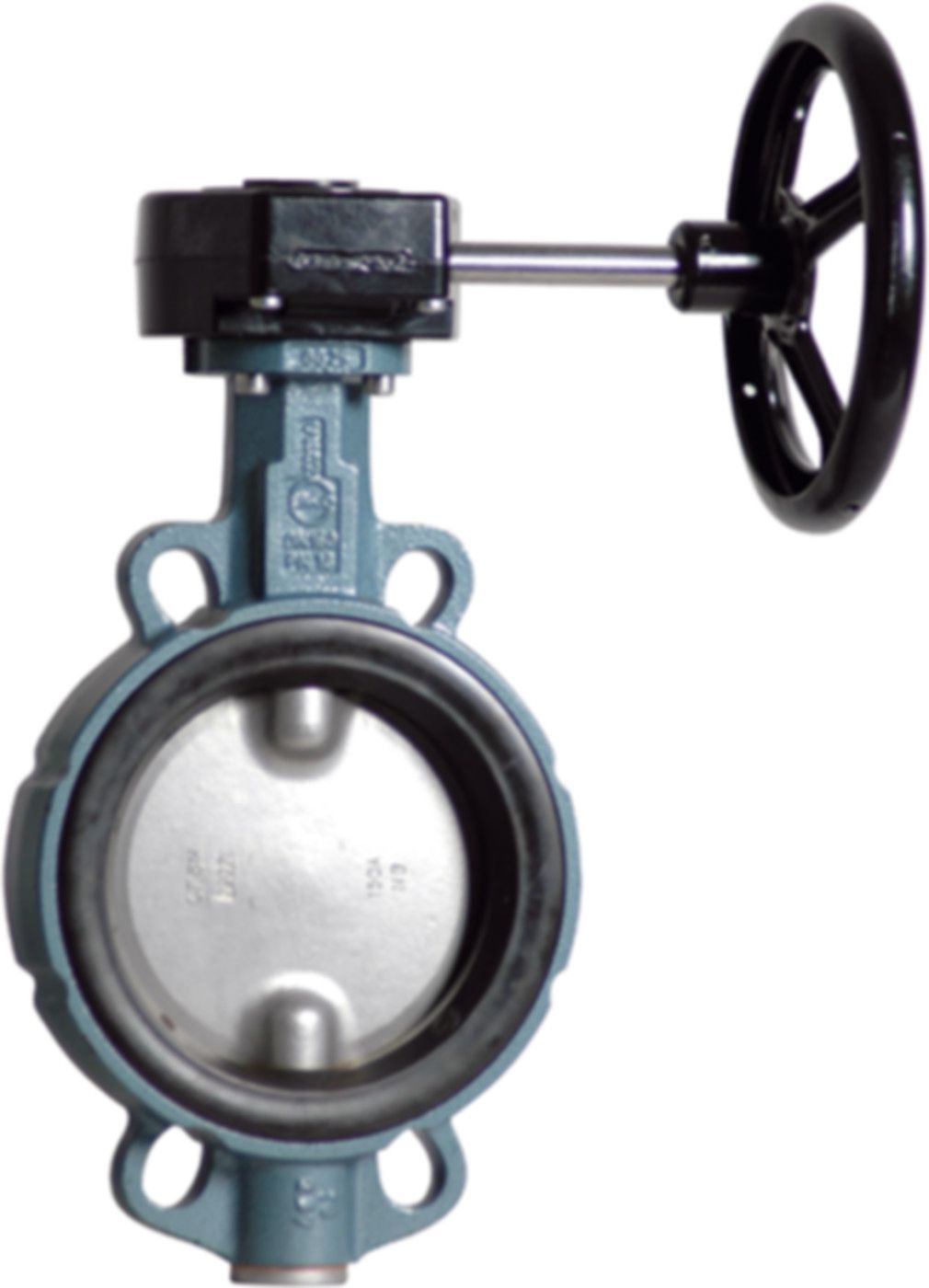 Absperrklappe Z011-A-therm m/Getriebe -20 bis +120°C PN 6/16 DN 125 - Ebro Absperrklappen