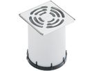 Terassenaufsatz E12 120 x 120mm 3-510310 zu Balkonablauf SwissUnico und Aufstockelement - SCHACO Entwässerungstechnik