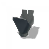 PREFA Rinnenkessel 250/60 mm P.10 Dunkelgrau - PREFA Dachentwässerungssysteme